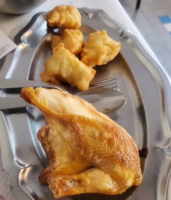 Poulet fermier près de Cieutat